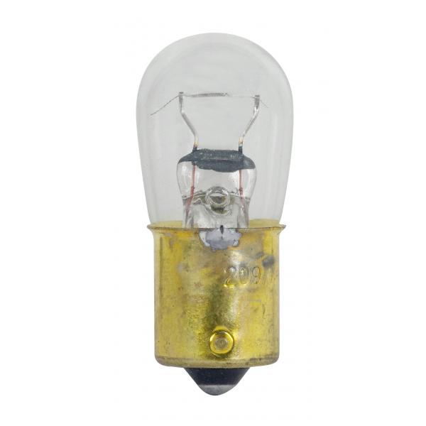 12.8 Watt miniature - B6 - 500 Average rated hours - Bayonet Single Contact Base - 12.8 Volt