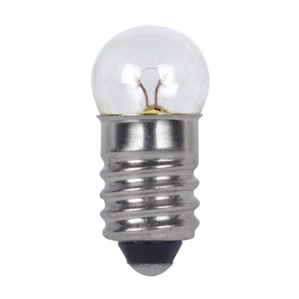 0.37 Watt miniature - G3 1/2 - 10 Average rated hours - Miniature Screw base - 1.25 Volt