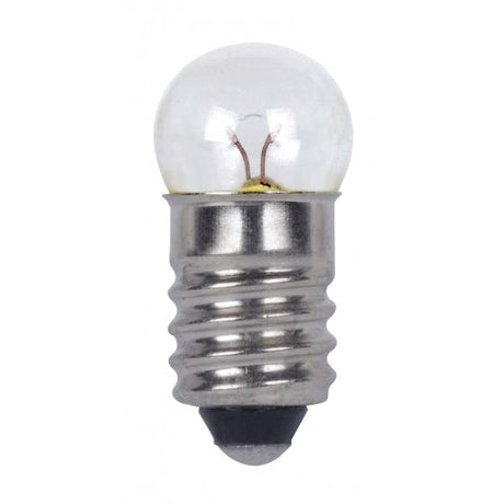 0.37 Watt miniature - G3 1/2 - 10 Average rated hours - Miniature Screw base - 1.25 Volt