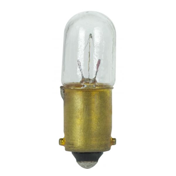 1.3 Watt miniature - T3 1/4 - 250 Average rated hours - Miniature Bayonet base - 10 Volt