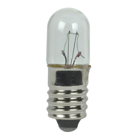 5 Watt miniature - T3 1/4 - 500 Average rated hours - Miniature Screw base - 28 Volt