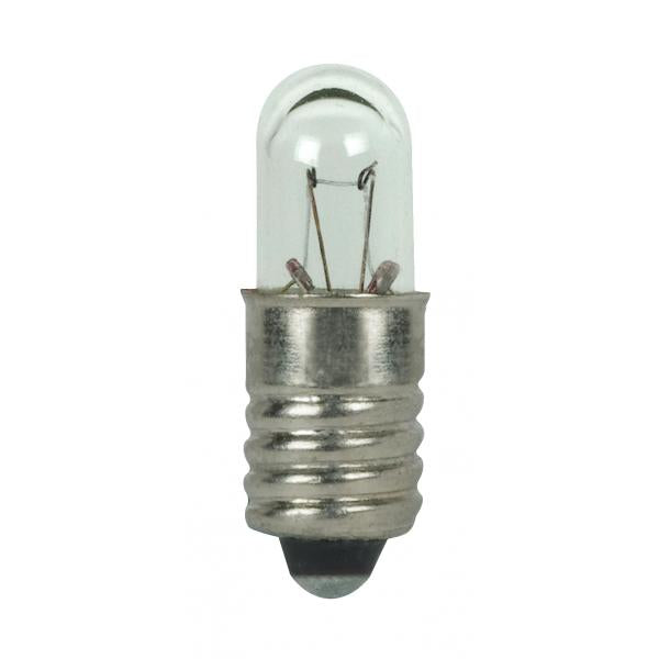 1.12 Watt miniature - T1 3/4 - 4000 Average rated hours - Midget Screw base - 28 Volt