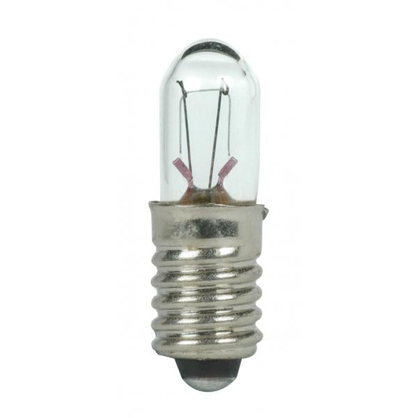 1.12 Watt miniature - T1 3/4 - 7000 Average rated hours - Midget Screw base - 28 Volt