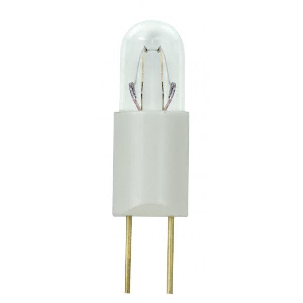 1.82 Watt miniature - T1 3/4 - 5000 Average rated hours - G3.17 base - 28 Volt