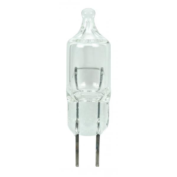 8 Watt miniature - T2 1/2 - 500 Average rated hours - Bi Pin G4 base - 12.8 Volt