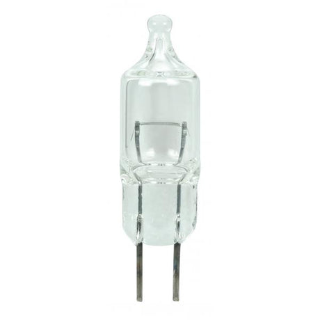 8 Watt miniature - T2 1/2 - 500 Average rated hours - Bi Pin G4 base - 12.8 Volt