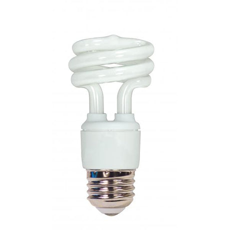 11 Watt - Mini Spiral Compact Fluorescent - 4100K - 82 CRI - Medium base - 120 Volt