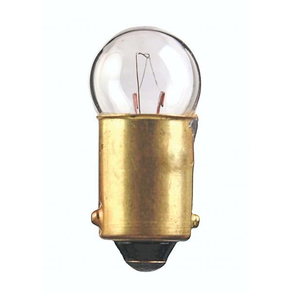 2.59 Watt - Miniature - G5.3 - Clear - 2000 Average rated hours - Miniature bayonet base - 14.4 Volt