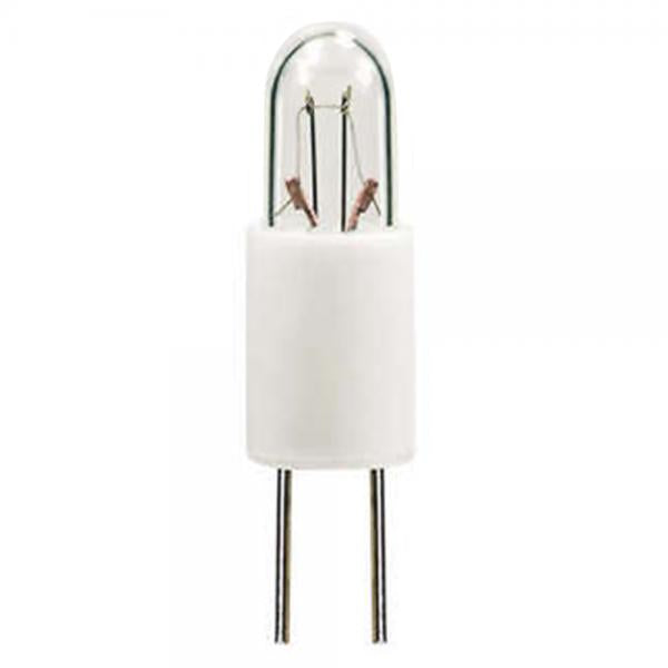 1.12 Watt miniature - T1 3/4 - 7000 Average rated hours - G3.17 base - 28 Volt