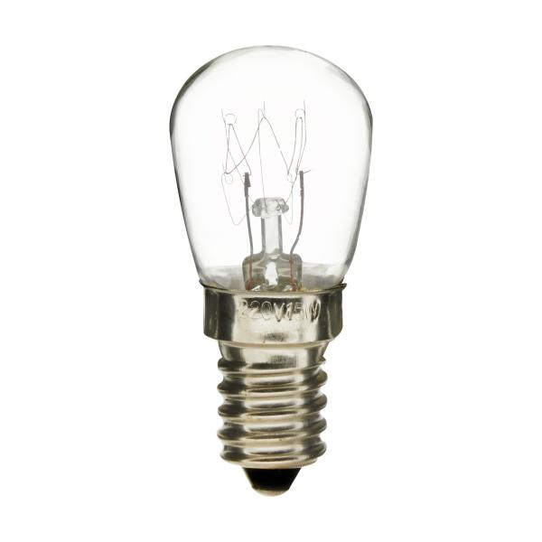 15 Watt Pygmy Incandescent - Clear - 1000 Average rated hours - 100 Lumens - European base - 120 Volt