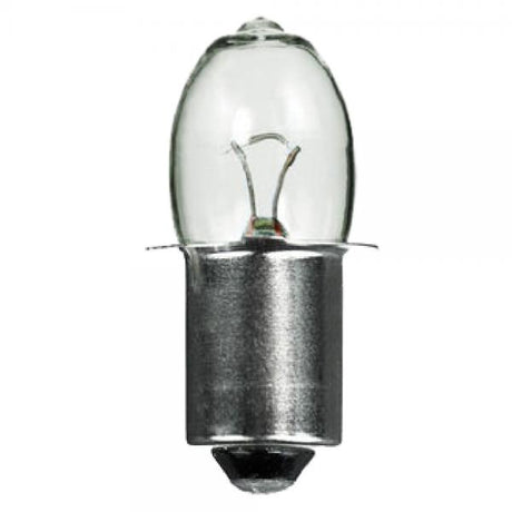 2.4 Watt miniature - B3 1/2 - 30 Average rated hours - Single Contact Mini Flange base - 4.8 Volt