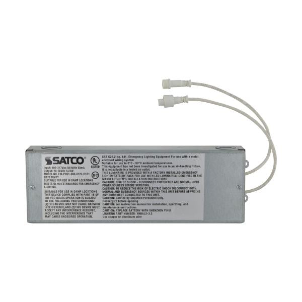 6 Watt - 90 Minute - 100-277 Volt - LED Emergency Backup Driver - For use with 4/6/8 or 10 Inch CDL