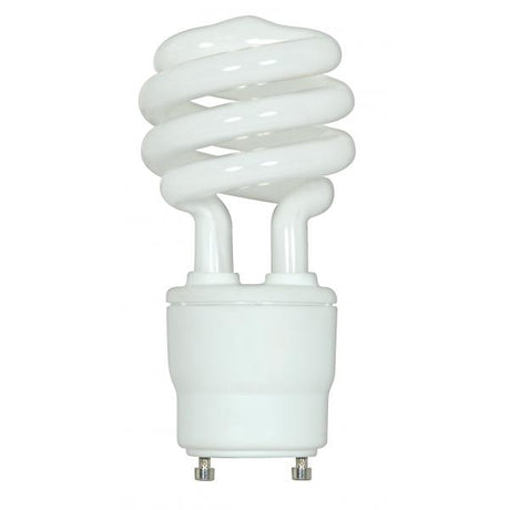 15 Watt - Mini Spiral Compact Fluorescent - 2700K - 82 CRI - GU24 base - 120 Volt