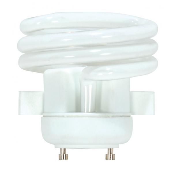 18 Watt - Mini Spiral Compact Fluorescent - 2700K - 82 CRI - GU24 base - 120 Volt