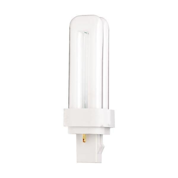 13 Watt - pin-based Compact Fluorescent - 2700K - 82 CRI - GX23-2 base