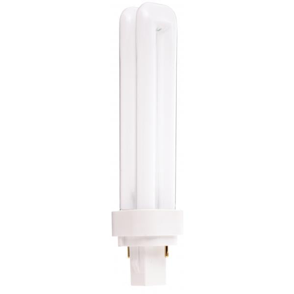 18 Watt - pin-based Compact Fluorescent - 2700K - 82 CRI - G24d-2 base