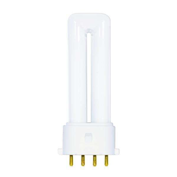 5 Watt - pin-based Compact Fluorescent - 2700K - 82 CRI - 2G7 base