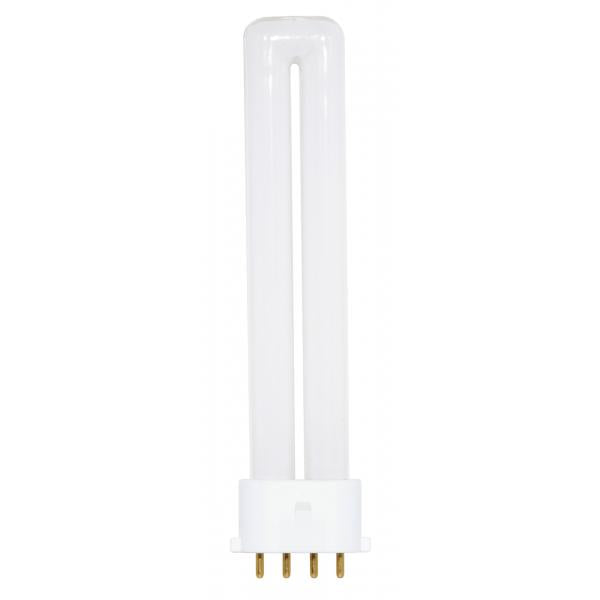 9 Watt - pin-based Compact Fluorescent - 2700K - 82 CRI - 2G7 base