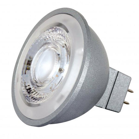 8W - LED MR16 - 2700K - 40 deg. beam spread - GU5.3 base - 12 Volt AC/DC