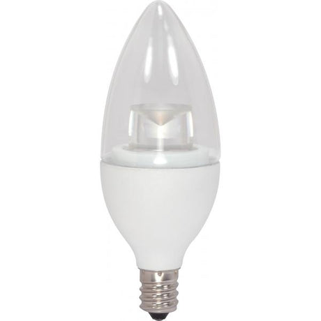 2.8 Watt - B11 LED - 3000K - Candelabra base - 120 Volt