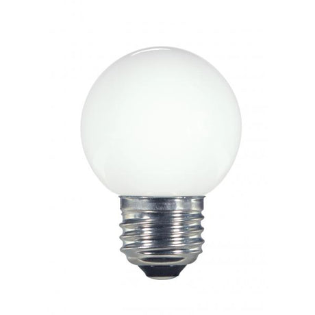 1.4 Watt LED - G16 1/2 - White - 2700K - Medium base - 120 Volt - Carded