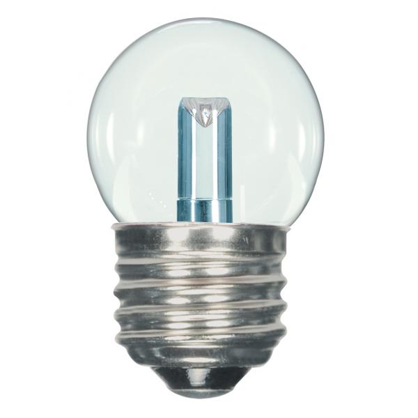 1.2 Watt LED - S11 - Clear - 2700K - Medium base - 120 Volt - Carded