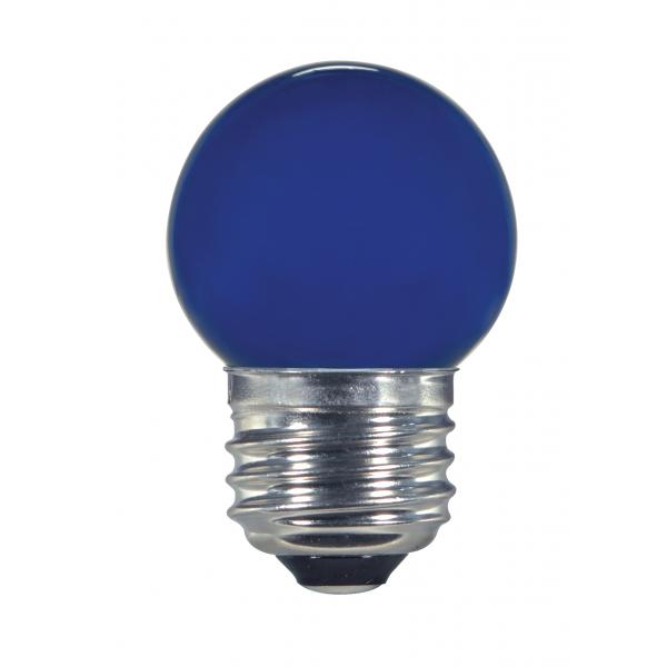 1.2 Watt LED - S11 - Ceramic Blue - Medium base - 120 Volt - Carded