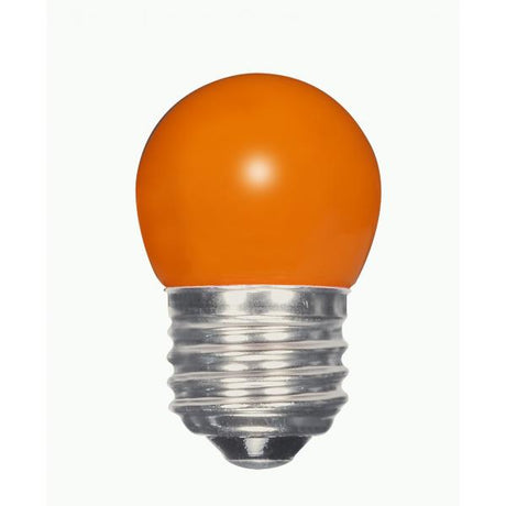 1.2 Watt LED - S11 - Ceramic Orange - Medium base - 120 Volt - Carded