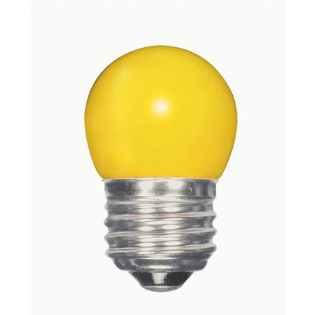 1.2 Watt LED - S11 - Ceramic Yellow - Medium base - 120 Volt - Carded