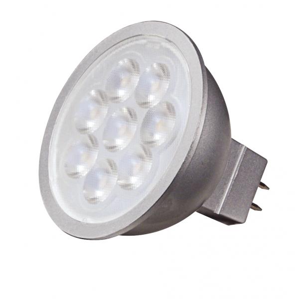 6.5 Watt - LED MR16 LED - 3000K - 25 deg. Beam Angle - GU5.3 base - 12 Volt AC/DC