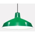 1 Light - 16" - Pendant - Warehouse Shade - Green Finish