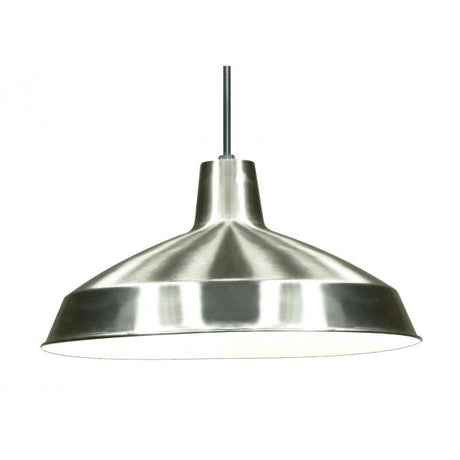 1 Light - 16" - Pendant - Warehouse Shade - Brushed Nickel Finish