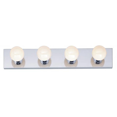 4 Light - 24" - Vanity - Strip - Polished Chrome Finish