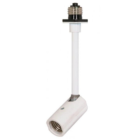 Recessed Light Converter - 4-1/4 in. Extension - Medium Base - Carded - White Finish