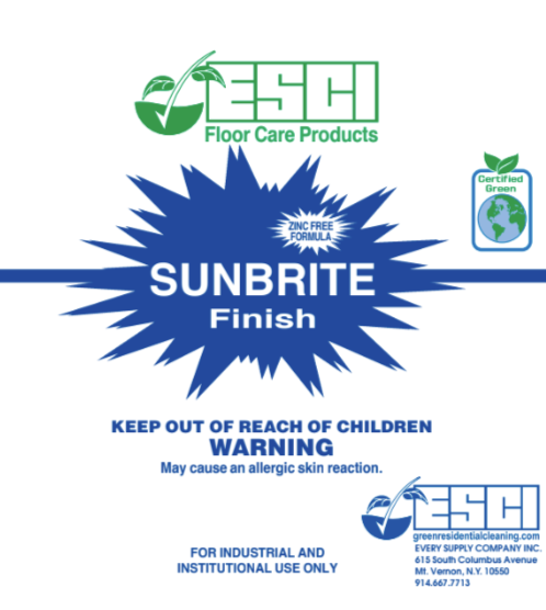 Sunbrite Finish Cert Green