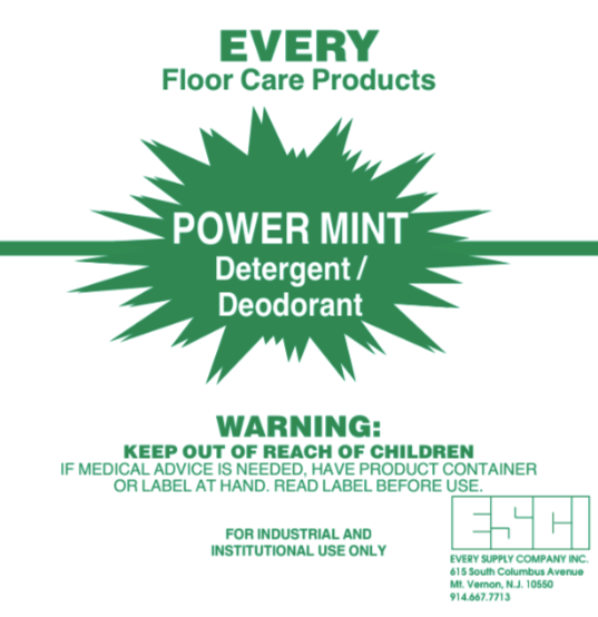 Power Mint Detergent/Deodorant