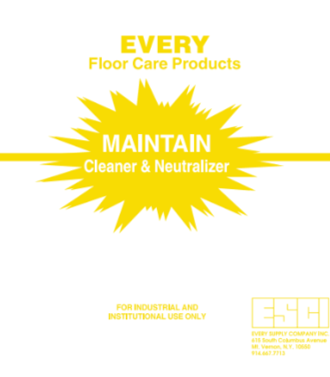 Maintain Cleaner & Neutralizer