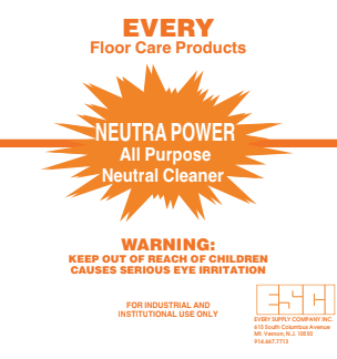 Neutra Power All Purpose Neutral Cleaner