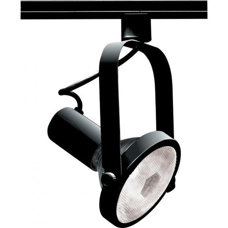 1 Light - PAR30 - Track Head - Gimbal Ring - Black Finish