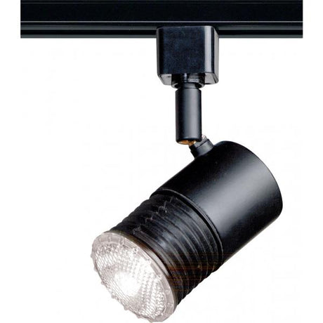 1 Light - 2" - Track Head - Mini Universal Holder - Black Finish