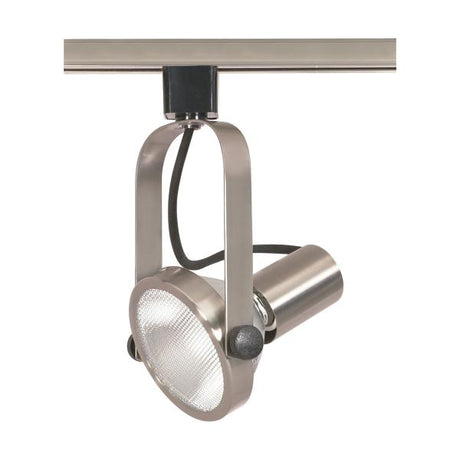 1 Light - PAR30 - Track Head - Gimbal Ring - Brushed Nickel Finish