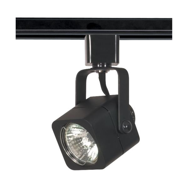 1 Light - MR16 - 120V Track Head - Square - Black Finish