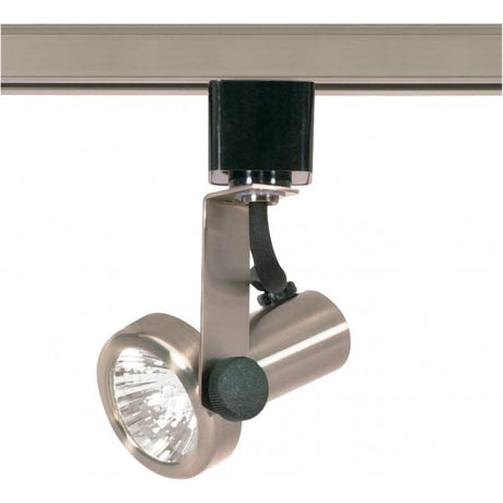 1 Light - MR16 - 120V Track Head - Gimbal Ring - Brushed Nickel Finish