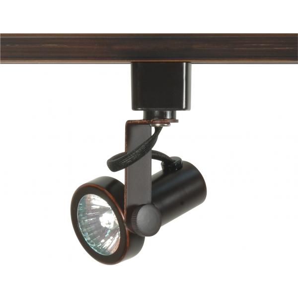 1 Light - MR16 - 120V Track Head - Gimbal Ring - Russet Bronze Finish