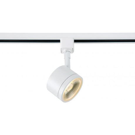 1 Light - LED - 12W Track Head - Round - Matte White - 24 Deg. Beam