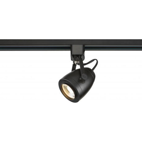 1 Light - LED - 12W Track Head - Pinch Back - Black - 24 Deg. Beam