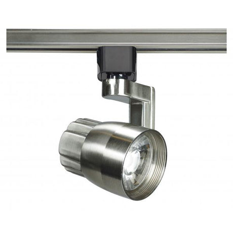 1 Light - LED - 12W Track Head - Angle arm - Brushed Nickel - 36 Deg. Beam