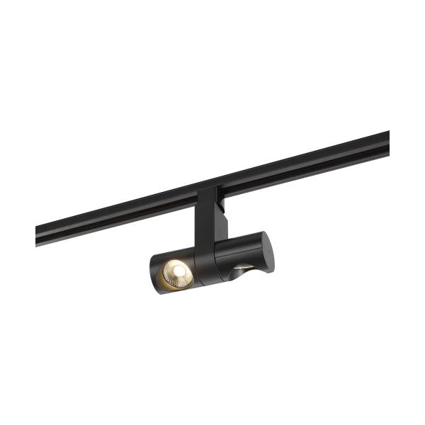 LED - 24 Watt Track Head - Dual Pipe - Black - 24 deg. Beam Angle