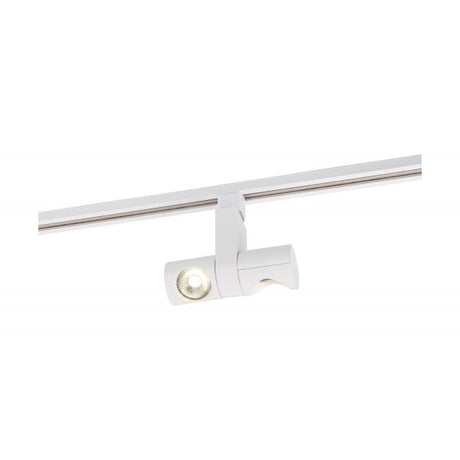 LED - 24 Watt Track Head - Dual Pipe - White - 24 deg. Beam Angle