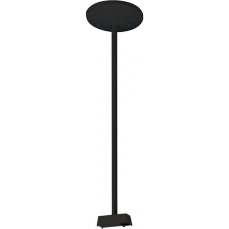 24" Track Pendant Kit - Black Finish